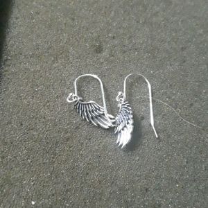 Sterling Silver Wings earrings
